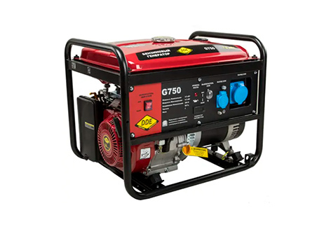 Бензиновый генератор DDE G750