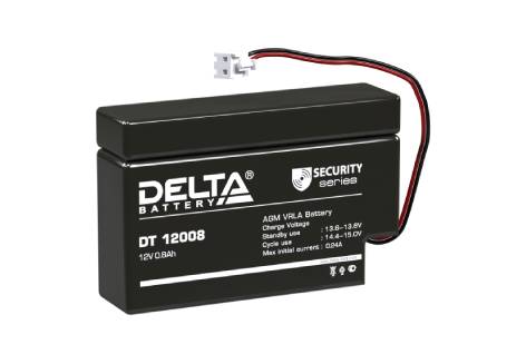 Свинцово-кислотный аккумулятор Delta DT 12008 (T13)