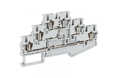 Трехуровневая проходная клемма JST2.5-3L