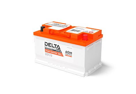 Стартерный аккумулятор Delta START MASTER AGM 1280