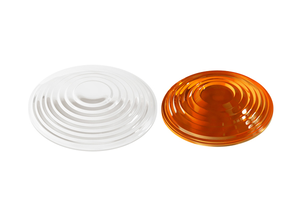 Комплект линзовый для карликовых светофоров КЛК 160 желтый