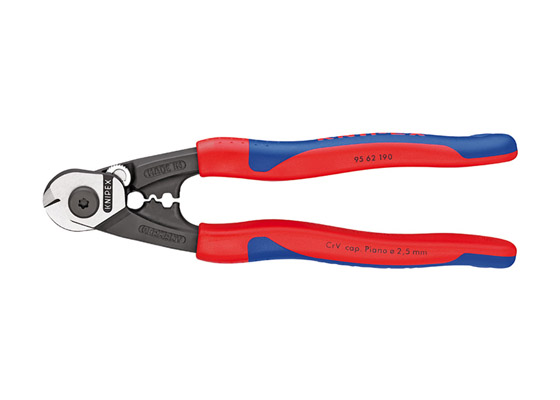 Тросорез для резки проволочных тросов d до 7 мм Knipex