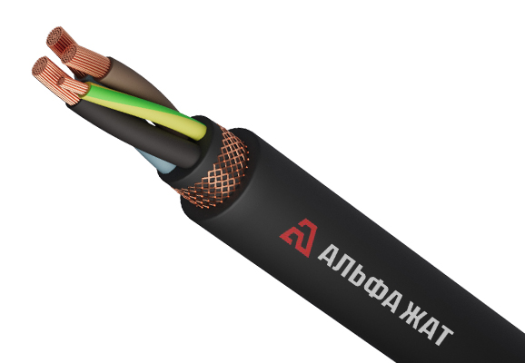 Гибкий силовой кабель медный КГТПэ 2х6