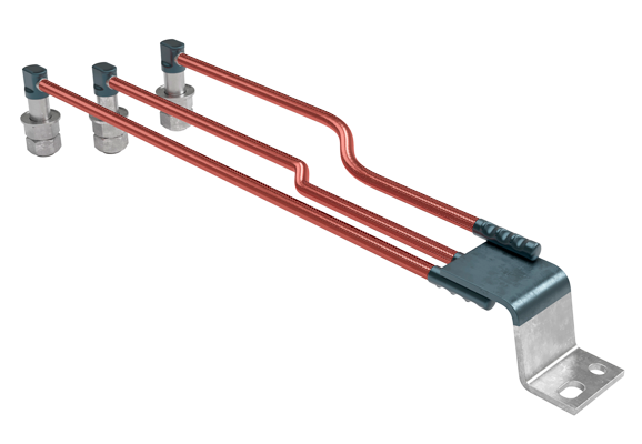 Перемычка дроссельная трехпроводная эластичная ДМСЭ-120х3-2400 17360-23-00-04
