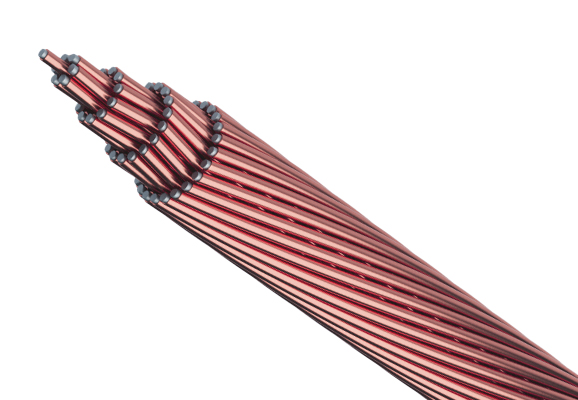 Провод сталемедный биметаллический эластичный ПБСМЭ 120