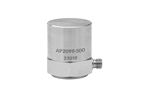 Вибропреобразователь ускорения высокочувствительный с выходом по напряжению однокомпонентный AP2099-500