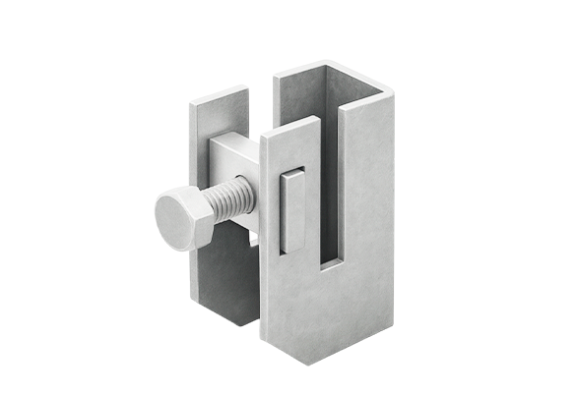 Скоба-держатель полосы с болтом