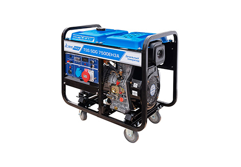 Дизельный генератор TSS SDG 7500EH3A