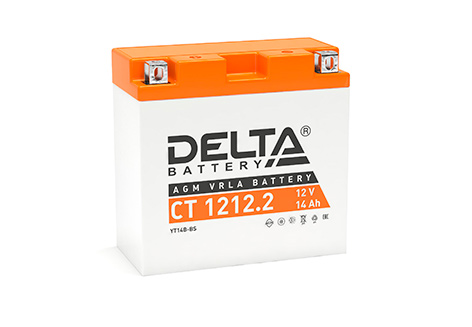 Стартерный аккумулятор Delta CT 1212.2
