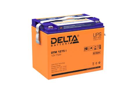 Свинцово-кислотный аккумулятор Delta DTM 1275 I