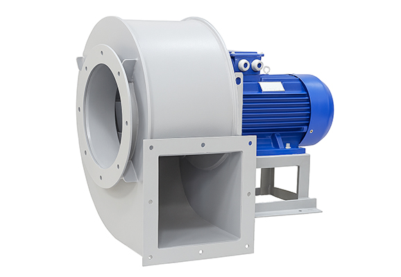Дымосос центробежный высокого давления Д-12-исп.1 (30 кВт, 750 об/мин, лопатки вперёд)