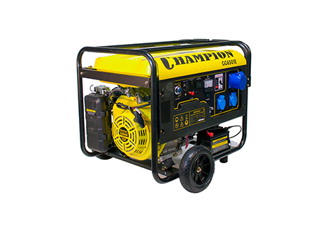 Бензиновый генератор Champion GG6501E+ATS