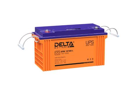 Свинцово-кислотный аккумулятор Delta DTM 12120 L