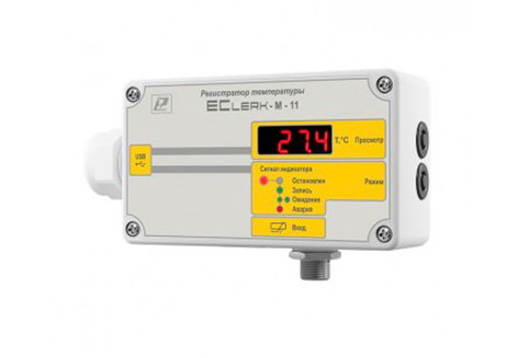 Измеритель-регистратор температуры EClerk-M-K-HP