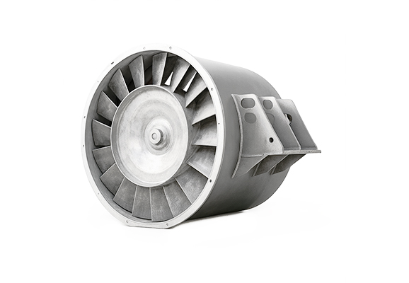 Вентилятор охлаждения осевой среднего давления БПР