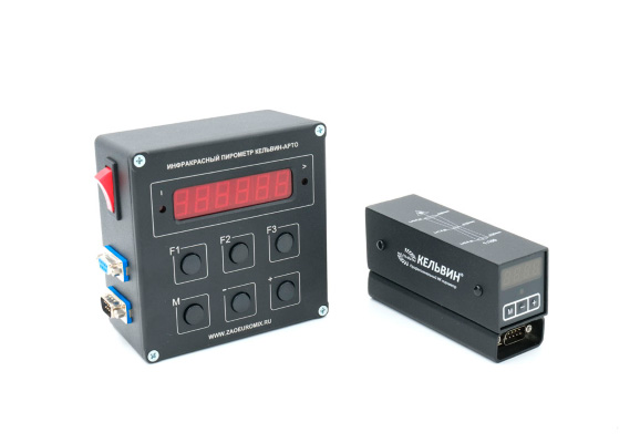 Стационарный инфракрасный пирометр Кельвин Компакт 1200 Д с пультом АРТО