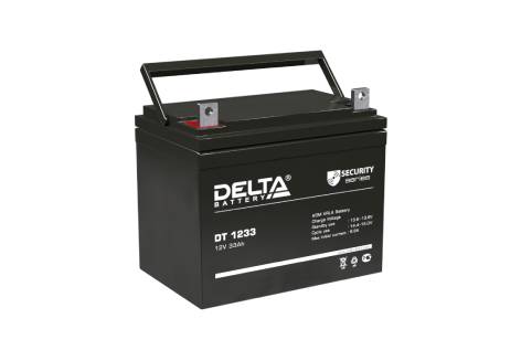 Свинцово-кислотный аккумулятор Delta DT 1233