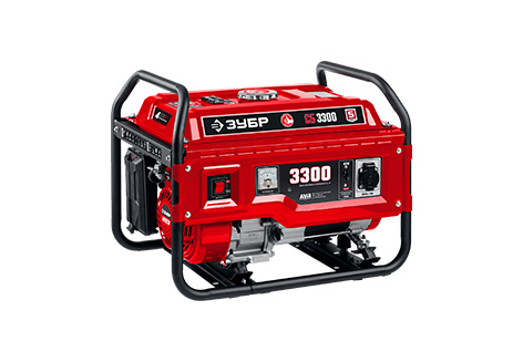 Бензиновый генератор ЗУБР СБ-3300