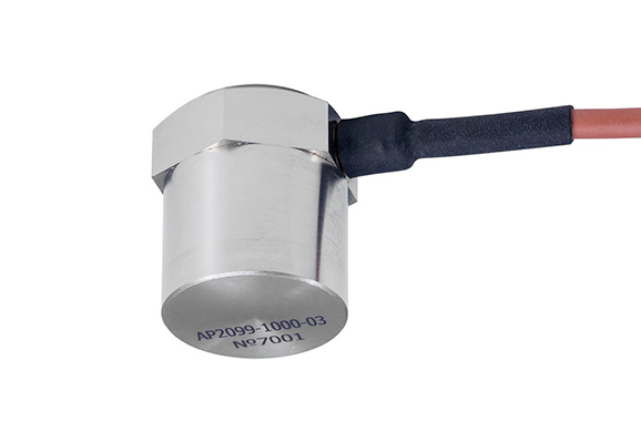 Вибропреобразователь ускорения высокочувствительный с выходом по напряжению однокомпонентный AP2099-100-03