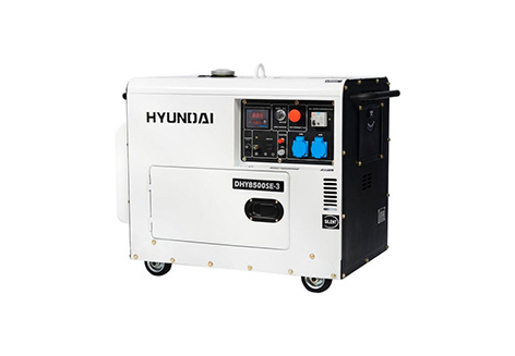Дизельный генератор Hyundai DHY 8500SE-3