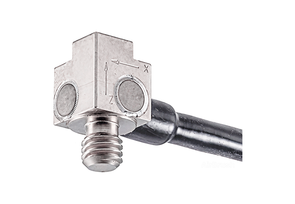 Вибропреобразователь ускорения миниатюрный с выходом по напряжению трехкомпонентный AP2022-2-04