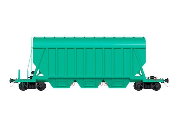 Вагон-хоппер для перевозки минеральных удобрений и сыпучих грузов 19-1274