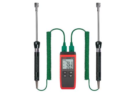 Контактный термометр RGK CT-12 с двумя поверхностными зондами TR-10S