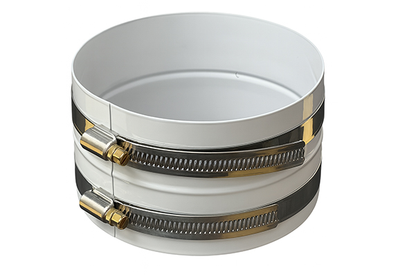 Комплект соединения воздуховодов гибких КСВ-125 (D125) мм для вентиляторов переносных продувки колодцев ВСП-500, ВСП-1000-РАД