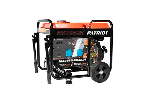 Дизельный генератор Patriot GRD 3000EW