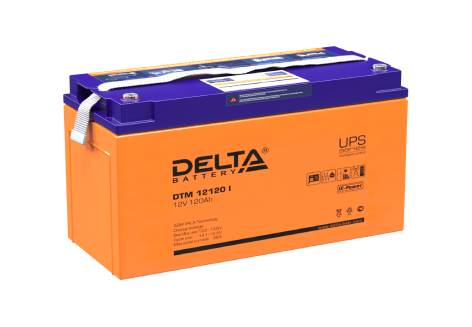 Свинцово-кислотный аккумулятор Delta DTM 12120 I
