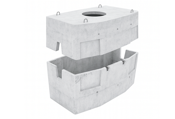 Колодец кабельной связи разветвительный 5-80 ГЕК (В25) для дорог