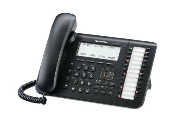 Системный IP-телефон Panasonic KX-NT546 черный