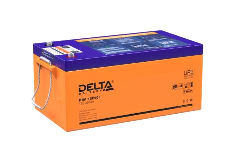 Свинцово-кислотный аккумулятор Delta DTM 12250 I