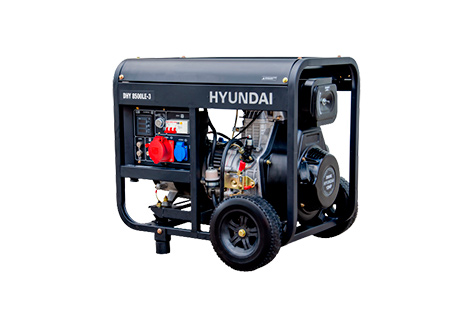 Дизельный генератор Hyundai DHY 8500LE-3