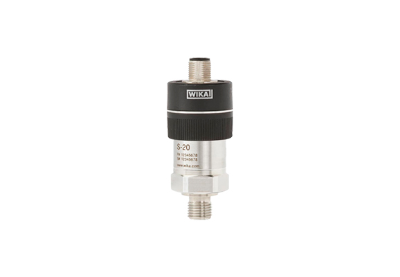 Преобразователь давления S-20-(0-600)бар-(4-20)B/2пр.-G1/4A-М12х1/4pin(метал.)-(-20...+100°С)-NBR-0,25%