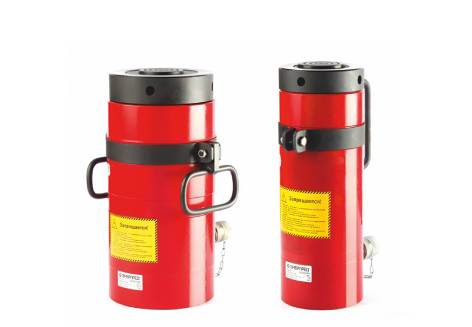 Домкрат грузовой с фиксирующей гайкой ДГ35П100Г