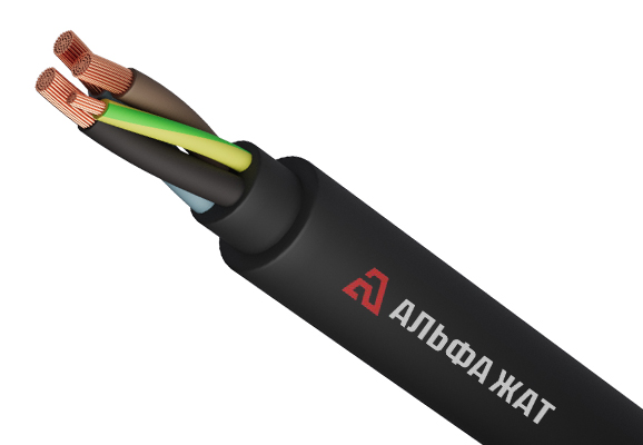 Гибкий силовой кабель медный КГТП 2х25