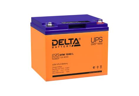 Свинцово-кислотный аккумулятор Delta DTM 1240 L