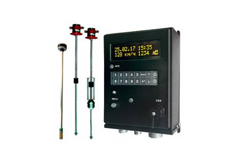 Комплекс измерительный объема топлива тепловозов КВАРТА-Р1Д/50-3 ЦАКТ.407369.003-07