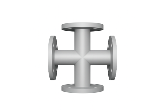 Крест прямой фланцевый 50 мм ТО-167-06-00