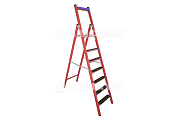 Стремянка стеклопластиковая с симметричной опорой исполнение «ЕВРО ТЕЛЕКОМ» ССД-1,8ЕТ
