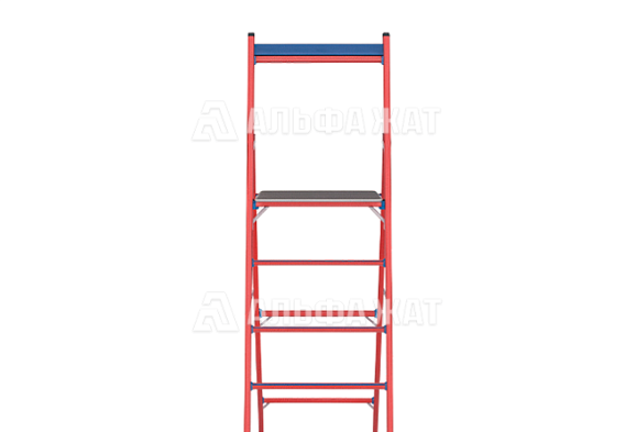 Стремянка стеклопластиковая с симметричной опорой исполнение «ЕВРО» ССД-1,0Е