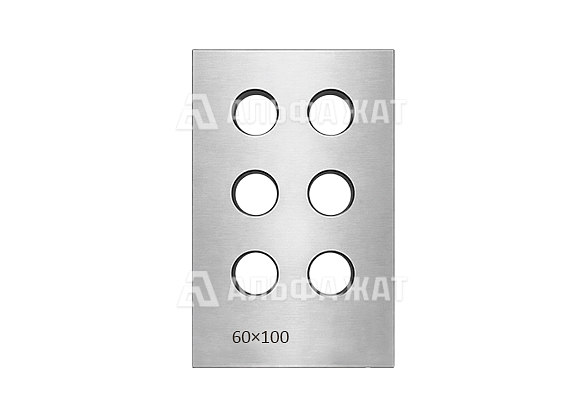 Угольник лекальный УЛ 60х100 мм