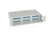 Кросс оптический ШКОС-С-2U/4-96-LC/96-LC/SM/96-LC/UPC