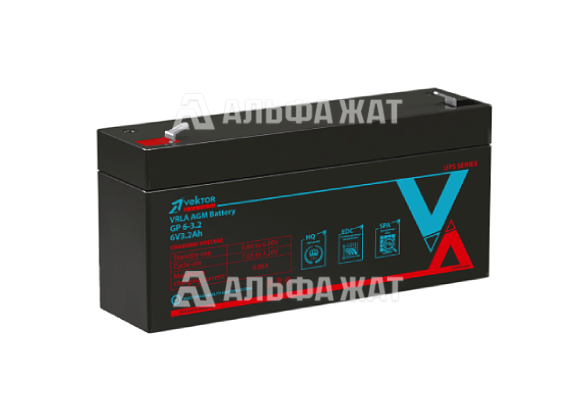 Аккумуляторная батарея GP 6-3,2