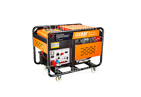 Дизельный генератор СКАТ УГД-15000EТ