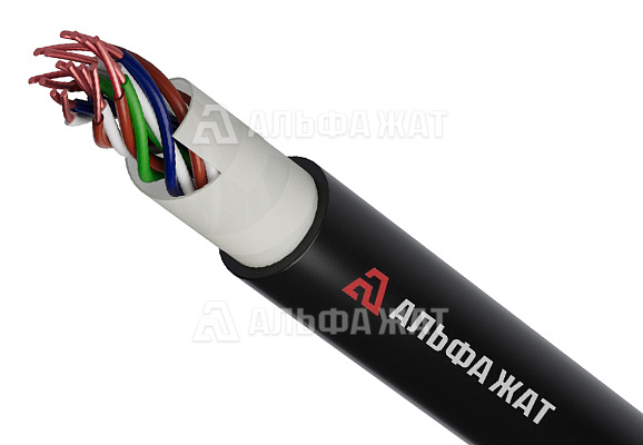 Кабель сигнализации и блокировки медный СБВБПу 10х2х0,9