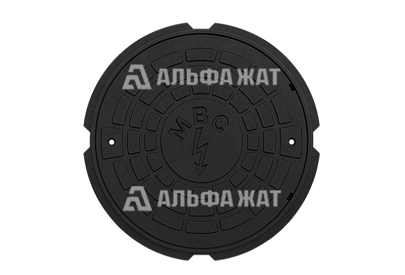 Люк из высокопрочного чугуна с запорным замковым устройством ВЧ Т (С 250) 2-75