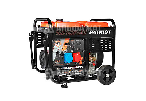 Дизельный генератор Patriot GRD 7500DAW