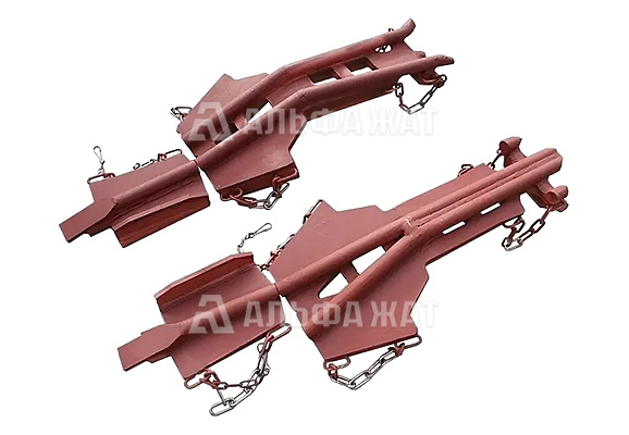 Башмак накаточный универсальный типа «Рыбка» стальной сварной проект 512СС